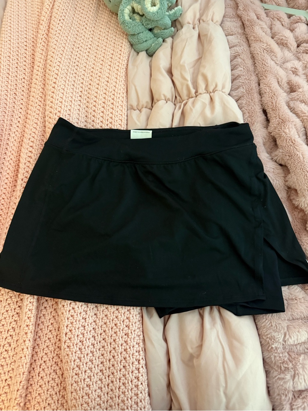 Nike Black Dri-FIT Slim Fit Skort